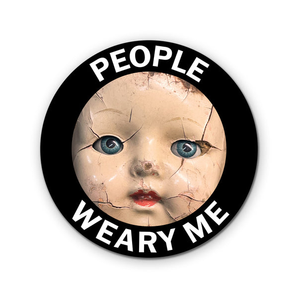 Sticker - People Weary Me Doll - ST-2027