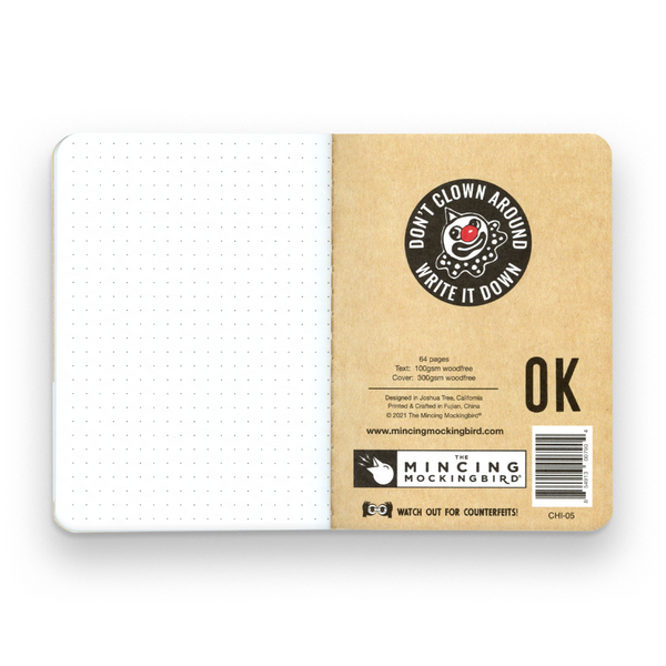 NOTEBOOK - FLOWER - SMALL - CHI-07