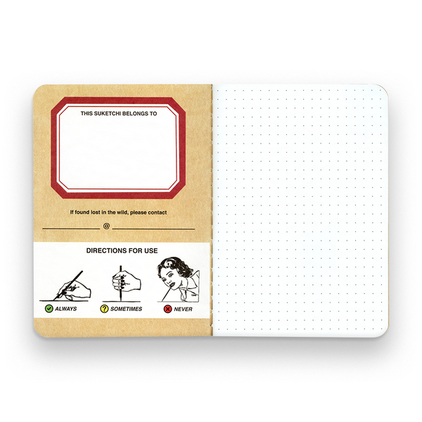 NOTEBOOK - FLOWER - SMALL - CHI-07